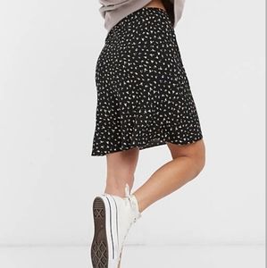 ASOS Design Mini Bias Slip Ditsy Floral Y2K Skirt